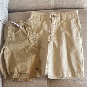 Polo by Ralph Lauren Kids Tan Shorts Bundle size 6